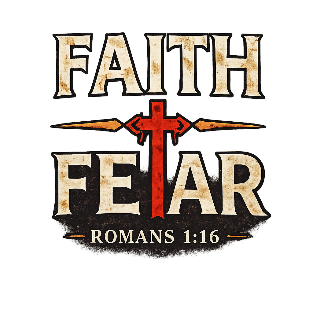 Faith Over Fear Tee (Christian Inspired)