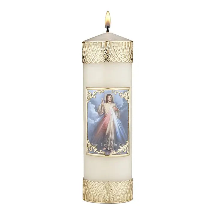 Divine Mercy Candl